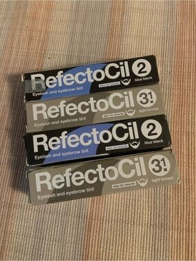 4 pcs RefectoCil Eyelash and Eyebrow Tint 
  - as pictured